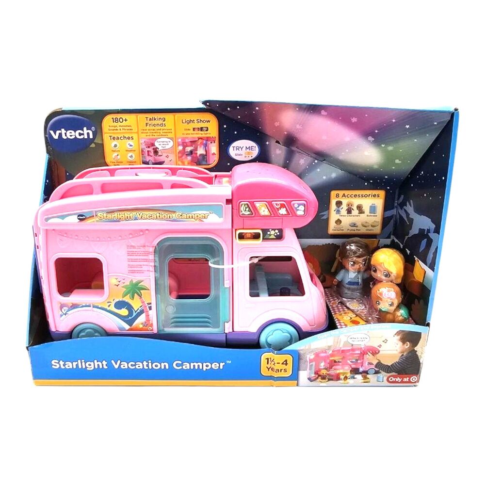 Vtech Starlight Vacation Camper Talking Sounds Lights Music NEW Discontinued